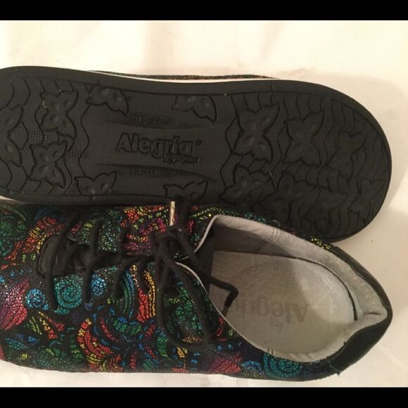ALEGRIA ESSENCE STAINED GLASS  LACE-UP SNEAKERS 41 - Picture 6 of 11
